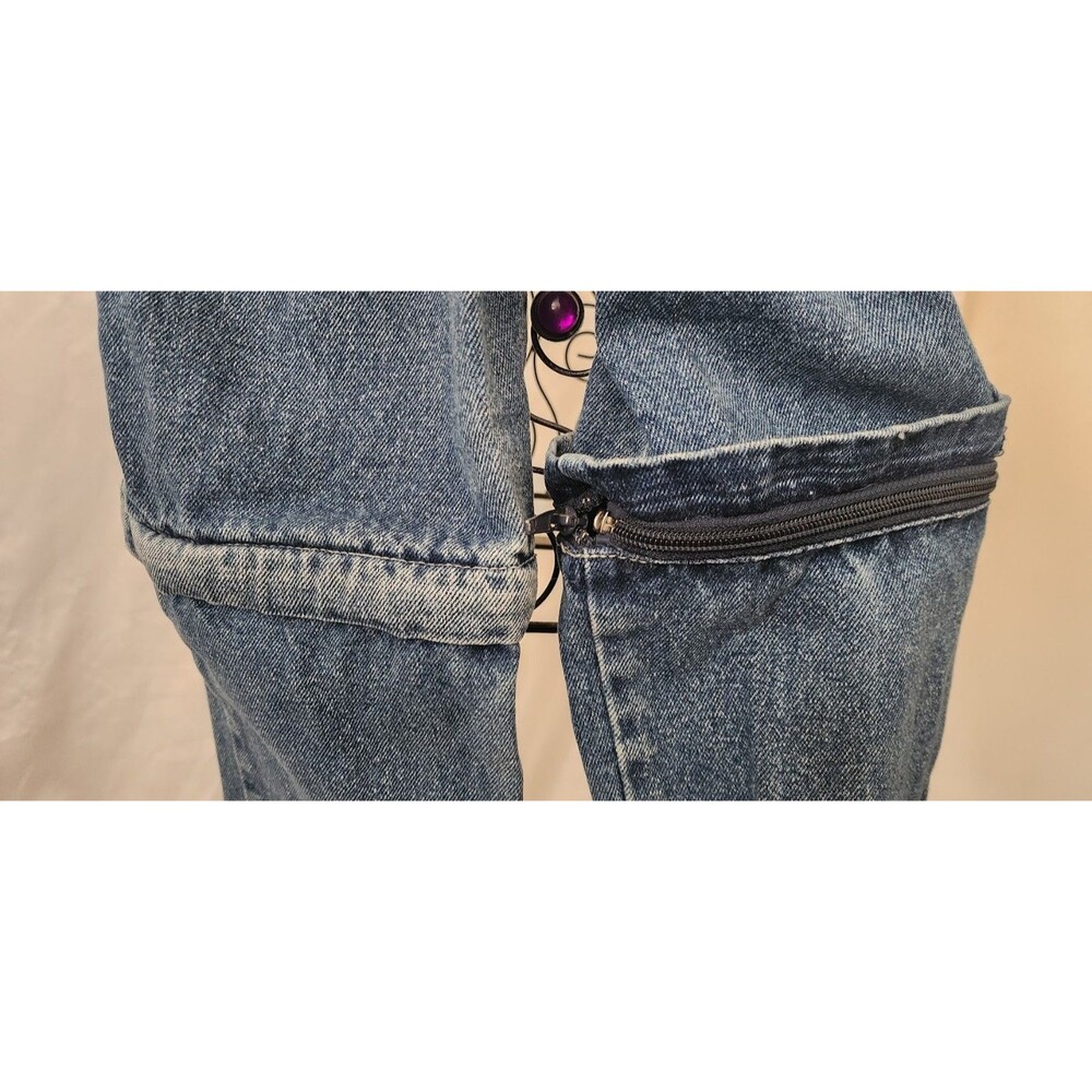 Carters Watch the Wear Carpenter Denim Jeans Pants To Shorts Boys Size 4 Vintage - Picture 9 of 12